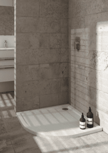 Pomysł na beton w łazience